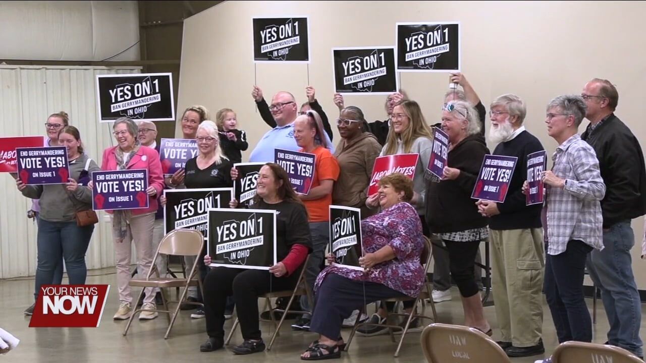 We Are Ohio and Union Strong advocating for State Issue 1 in Lima